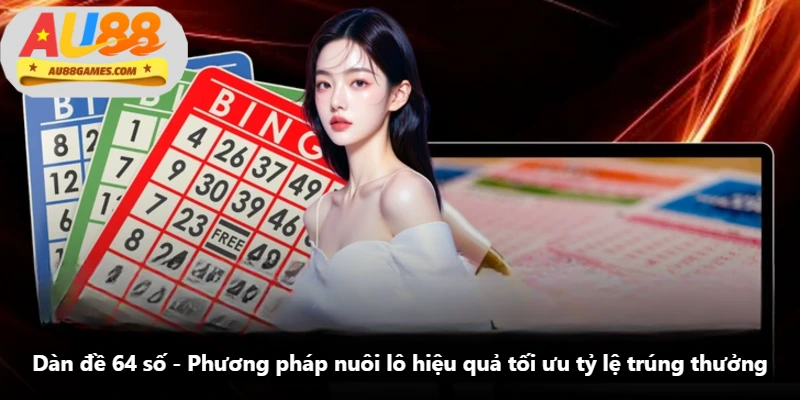 Dàn Đề 64 Số - Phương Pháp Nuôi Lô Hiệu Quả Tối Ưu Tỷ Lệ Trúng Thưởng