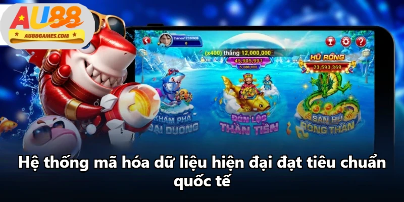 Hệ thống mã hóa dữ liệu hiện đại đạt tiêu chuẩn quốc tế